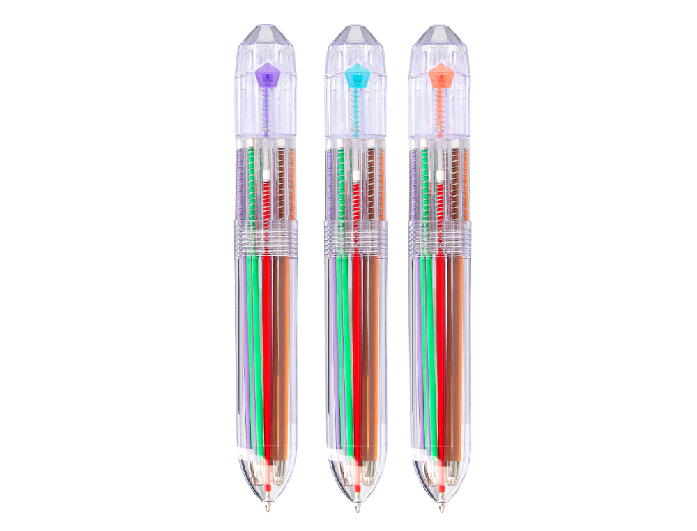 STYLO-BILLE LIDERPAPEL 10 EN 1 POINTE 1MM TRAIT 0.7MM      RETRACTABLE