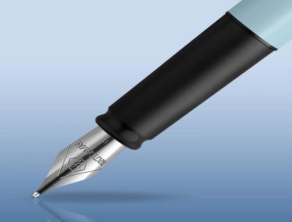 STYLO-PLUME WATERMAN ALLURE PASTEL PLUME FINE COFFRET     CADEAU BLEU PASTEL