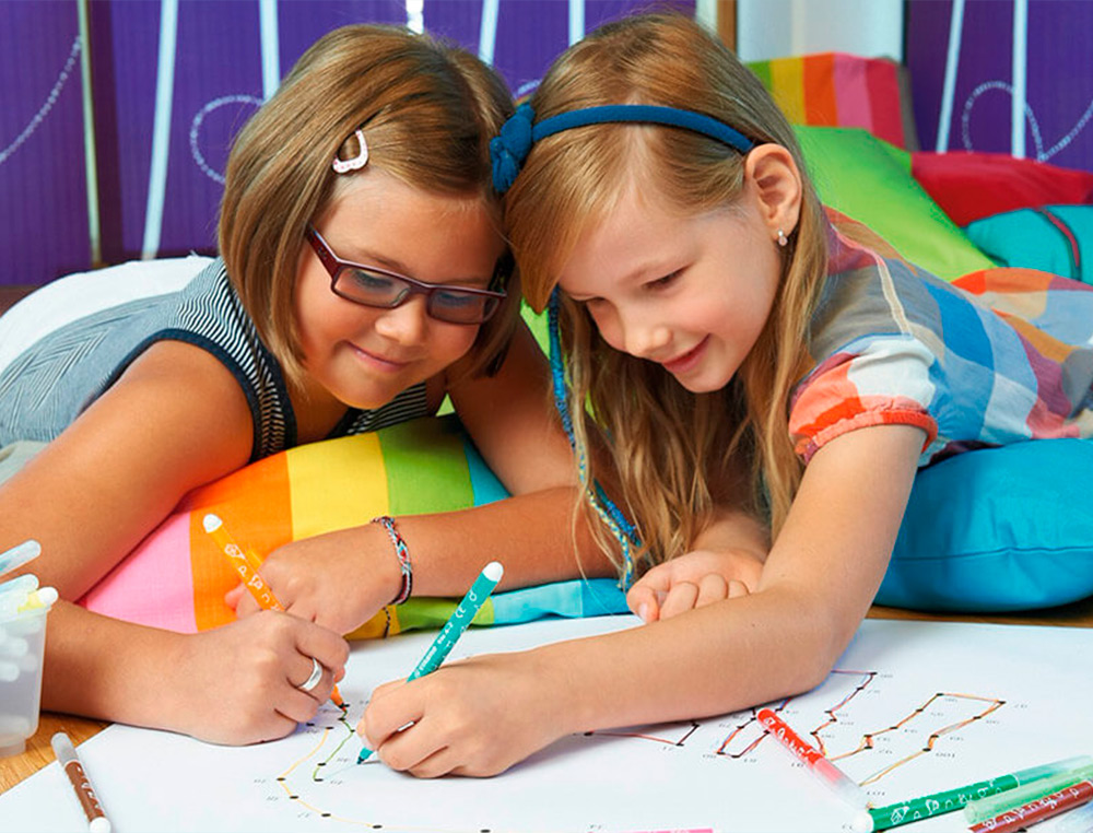 RECHARGE SCHOOLPACK FEUTRE DE COLORIAGE STABILO TRIO A-Z    ENCRE LAVABLE POINTE MOYENNE  12 UNITES BLEU BE15/278-37841