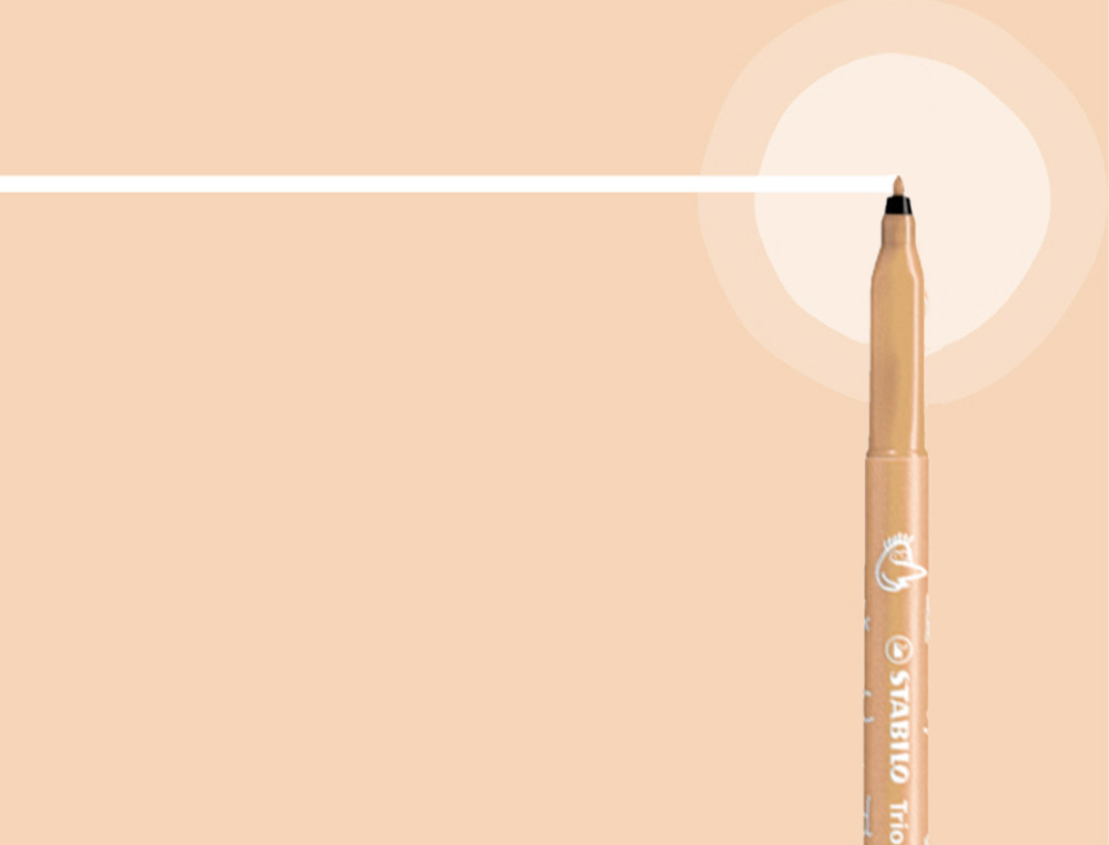RECHARGE SCHOOLPACK FEUTRE DE COLORIAGE STABILO TRIO A-Z ENCRE LAVABLE POINTE MOYENNE 12 UNITES ROSE CHAIR