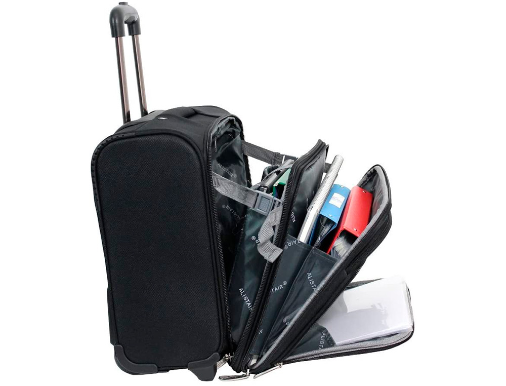 PILOT-CASE CARPENTRAS TROLLEY MULTIFONCTIONS ORDINATEUR PORTABLE 15.6 NYLON 228X384X428MM