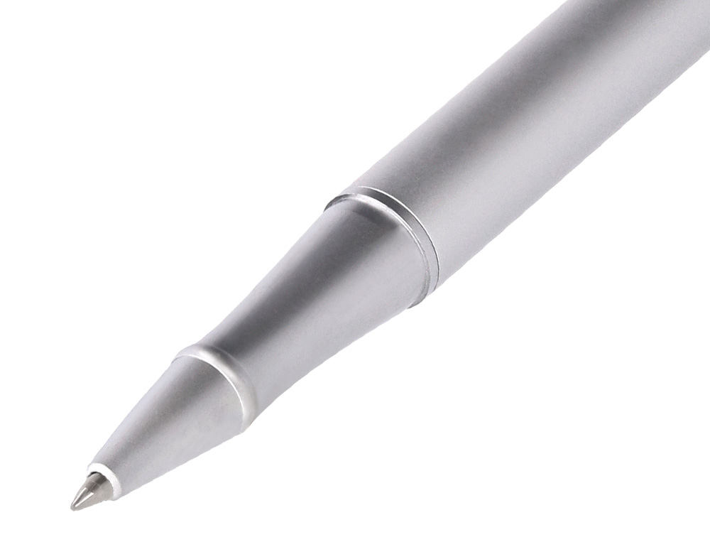 ROLLER BELIUS UNSTOPPABLE MONOCHROME ALUMINIUM ENCRE NOIRE COLORIS ARGENT DANS COFFRET CADEAU