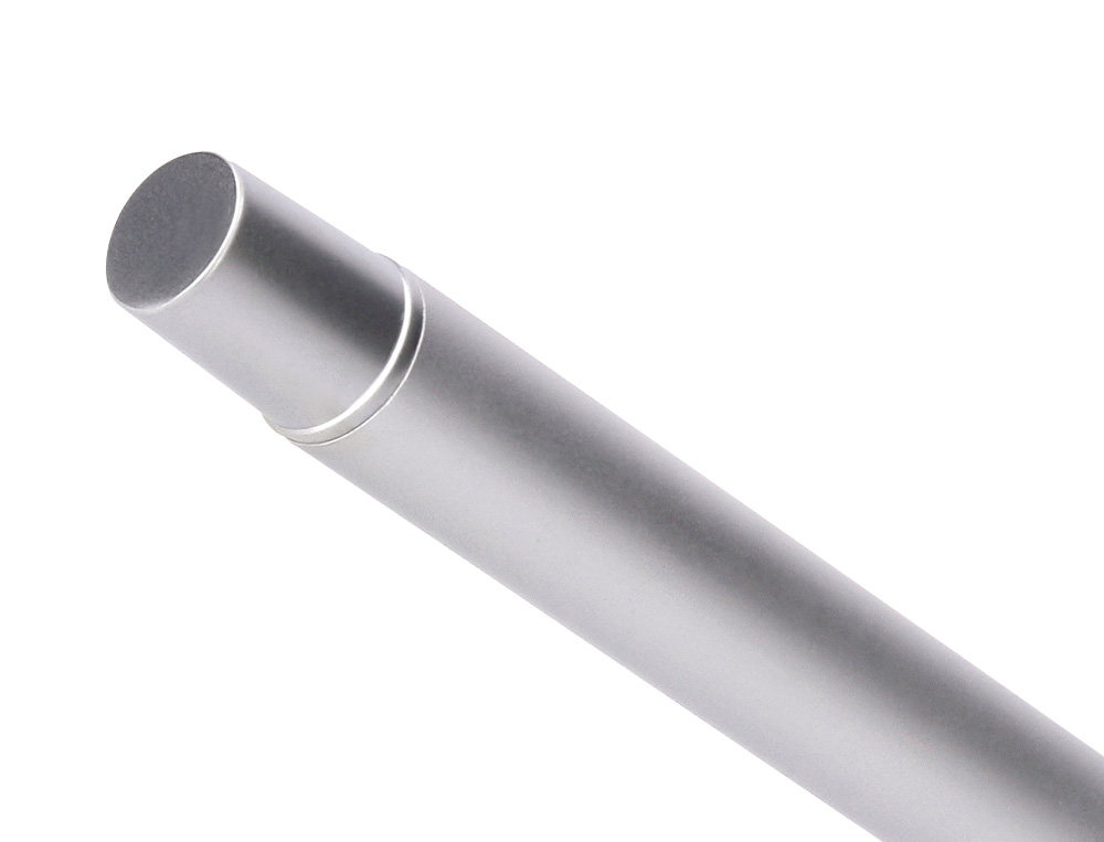 ROLLER BELIUS UNSTOPPABLE MONOCHROME ALUMINIUM ENCRE NOIRE COLORIS ARGENT DANS COFFRET CADEAU