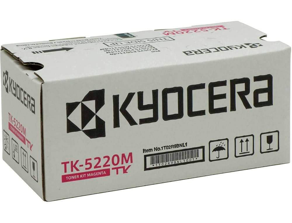 TONER KYOCERA MITA TK-5220M ECOSYS M5521CDW, ECOSYS       M5521CDN MAGENTA 1200 PAG
