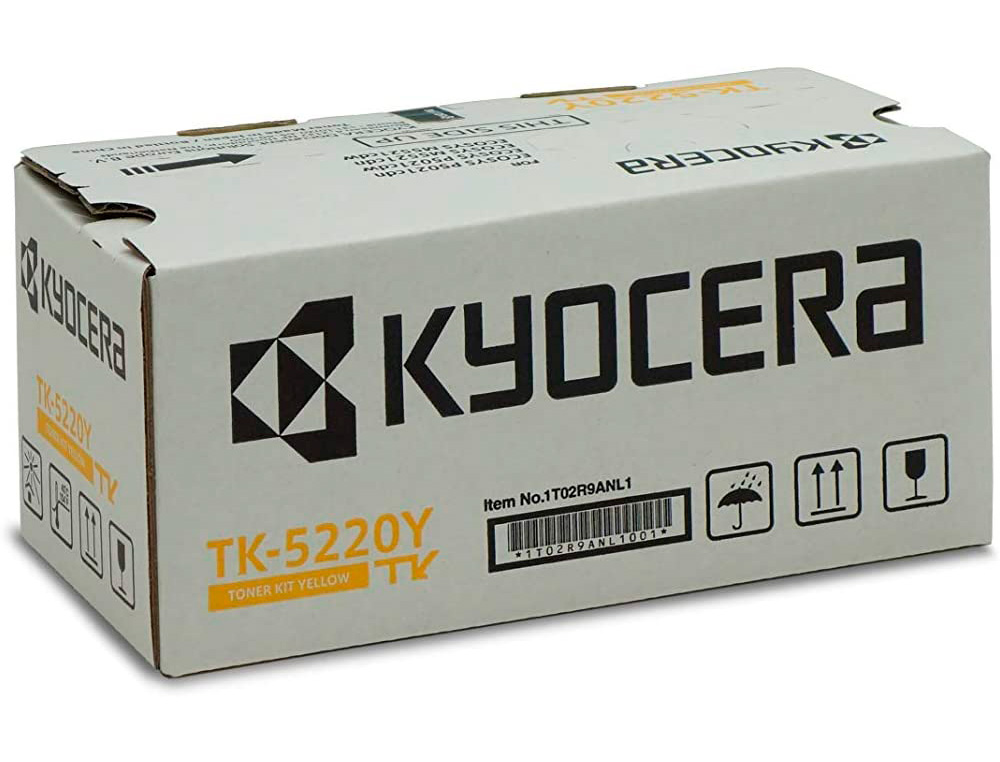 TONER KYOCERA MITA TK-5220Y JAUNE ECOSYS M5521CDW, ECOSYS M5521CDN 1200 PAG
