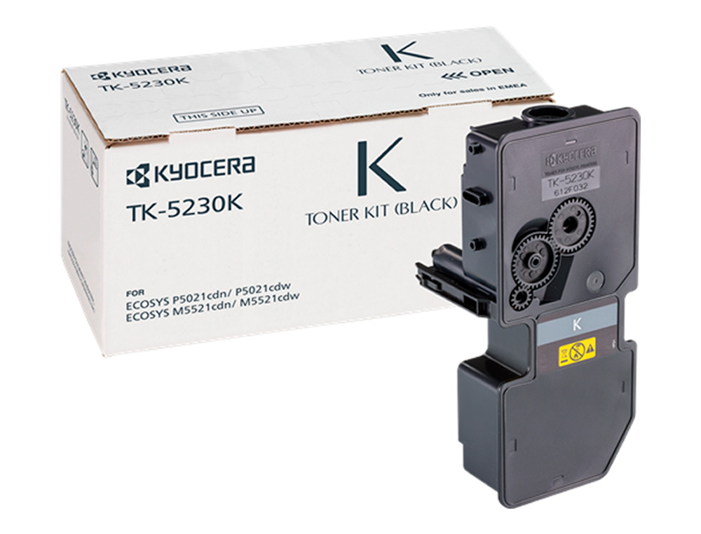 TONER KYOCERA MITA TK-5230K NOIR  M5521CDW 2600 PAG