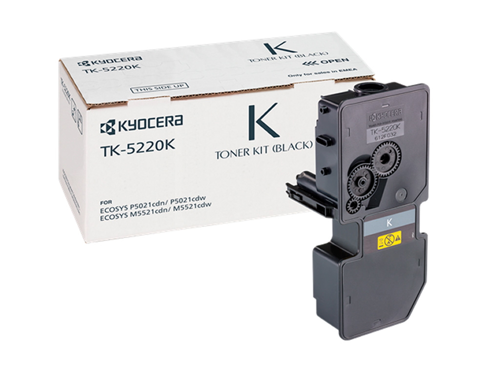 TONER KYOCERA MITA TK-5220KECOSYS M5521CDW,     ECOSYS M5521CDN NOIR 1200 PAG
