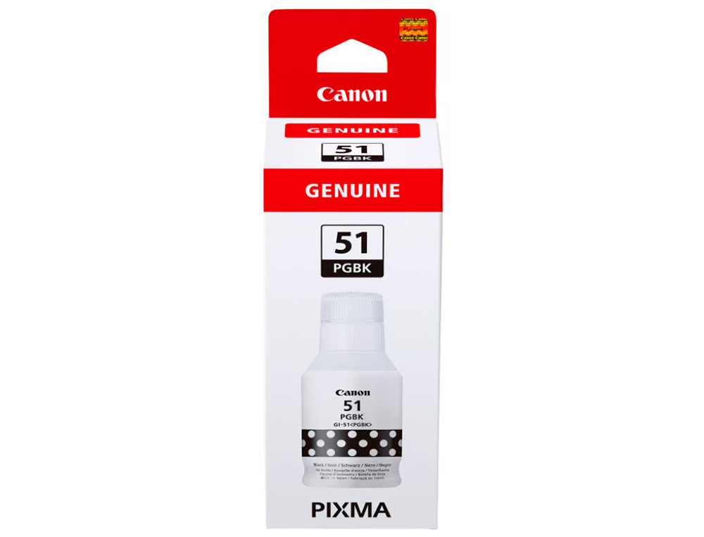 CARTOUCHE CANON JET D'ENCRE GI 51 PGBK COULEUR NOIR