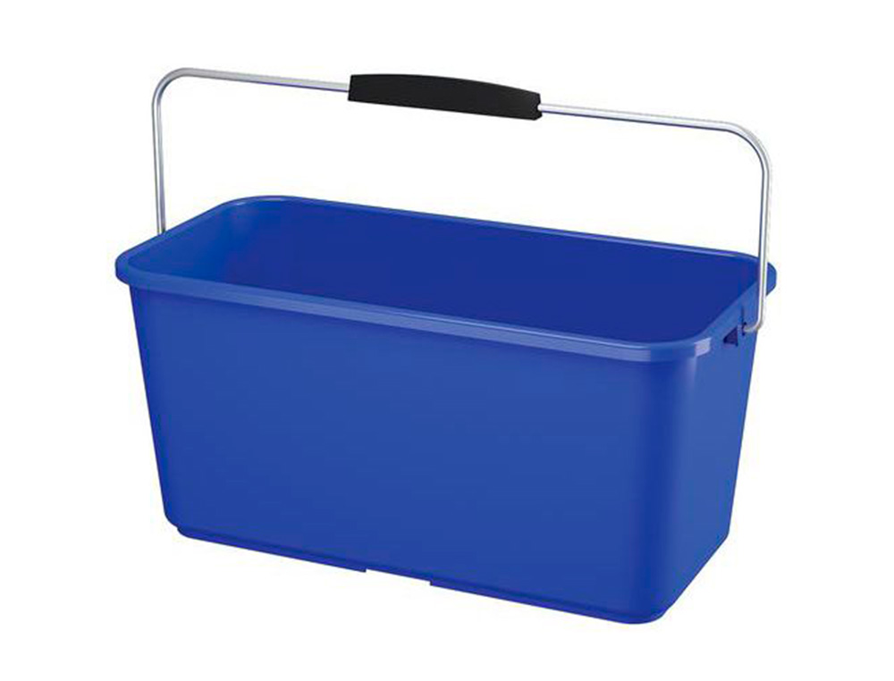 SEAU COLDIS RECTANGULAIRE POUR MOUILLEUR VITRE POLYPROPYLENE 413X220X201MM 12 L COLORIS BLEU
