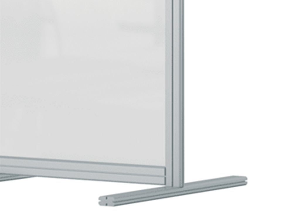 SEPARATEUR NOBO PREMIUM EN PLEXIGLAS TRANSPARENT         600X1000X300MM