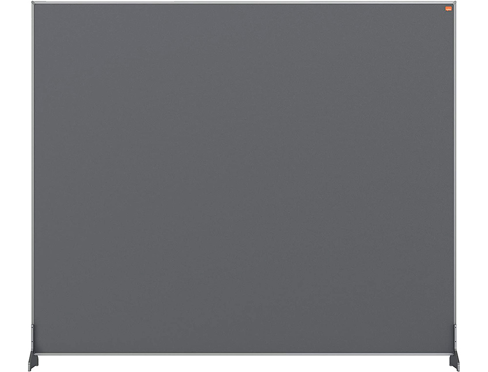 SEPARATEUR BUREAU NOBO EN TISSU 1200X1000MM COLORIS GRIS
