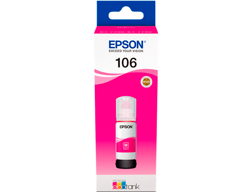 CARTOUCHE ENCRE EPSON /106 ECOTANK  INK BOTTLE /ECOTANK  ET-7700 / ET-7750 MAGENTA