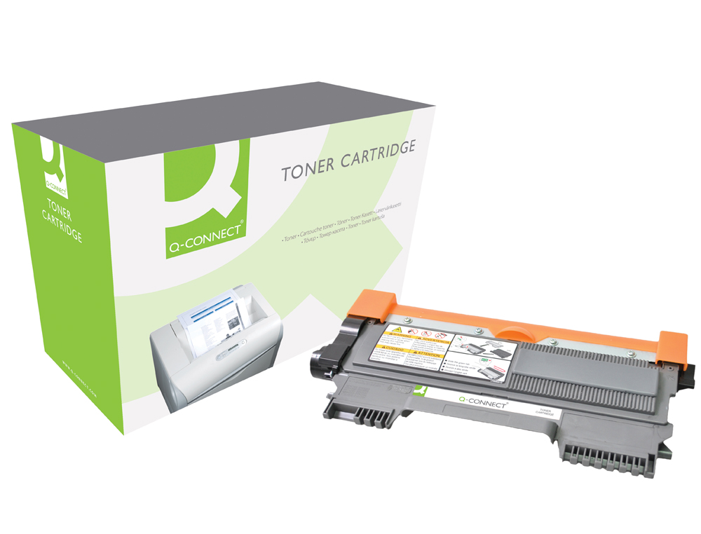 TONER LASER Q-CONNECT BROTHER 2210 POUR HL2240 2250 2270 DCP7060 7065 7070 MFC7360 7460 7860 FAX2840 2940 COULEUR NOIR