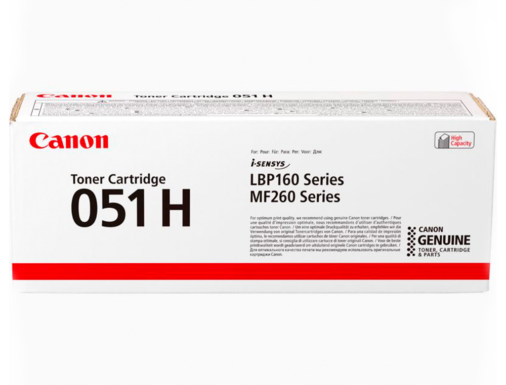 CARTOUCHE LASER CANON CRG 051H  COULEUR NOIR 4100 PAG