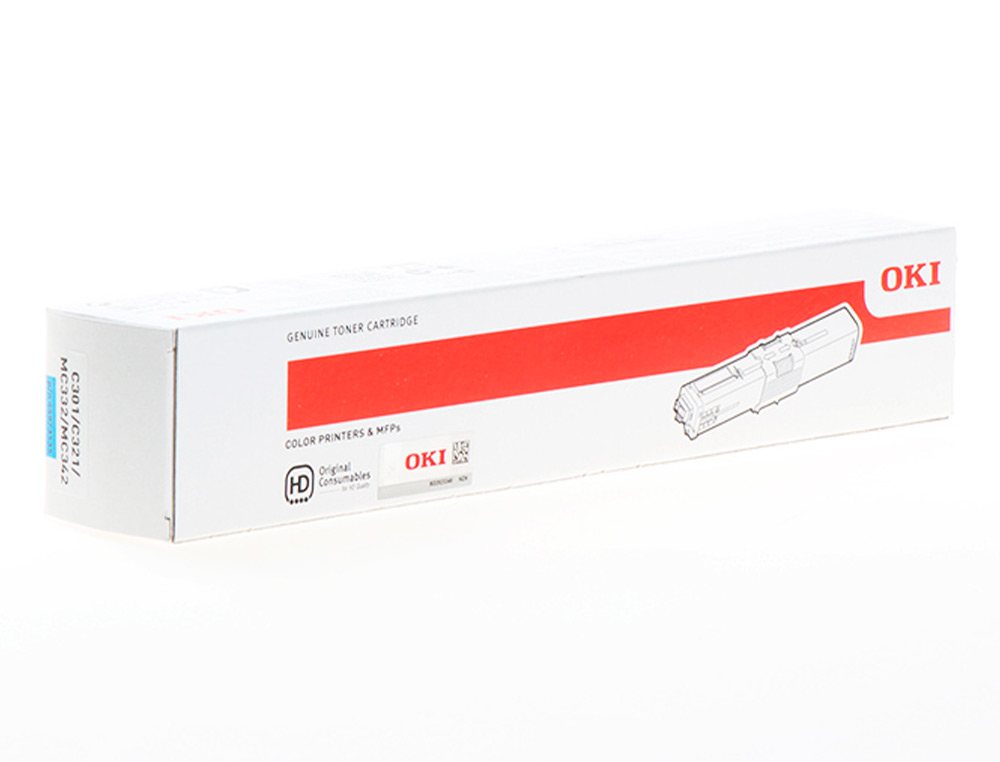 CARTOUCHE OKI MC332/C300SERIES COULEUR CYAN 1500 PAG