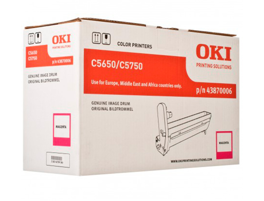 TAMBOUR OKI C5650 COULEUR MAGENTA 20000 OAG
