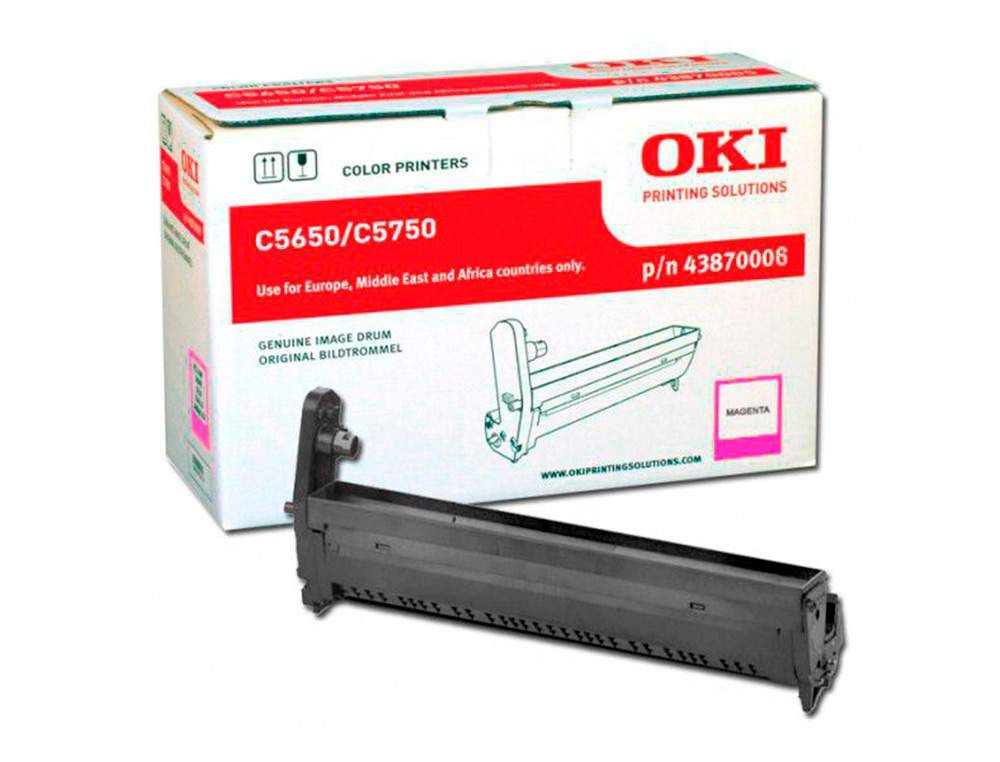 TAMBOUR OKI C5650 COULEUR MAGENTA 20000 OAG