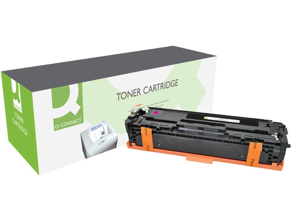 TONER Q-CONNECT COMPATIBLE HP CF213A M251MQCN POUR IMPRIMANTES COLOR LASERJET M251 SERIES COULEUR MAGENTA 1800P