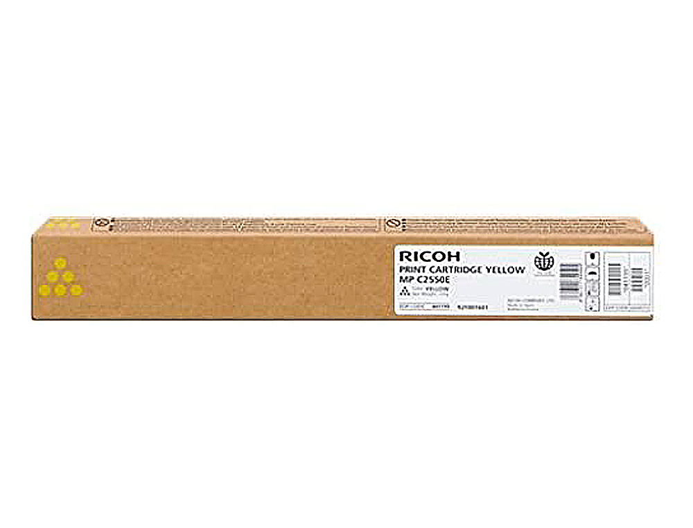 TONER RICOH LASER 842058 841199 POUR MPC2550 2030 2050 COULEUR JAUNE 5500P