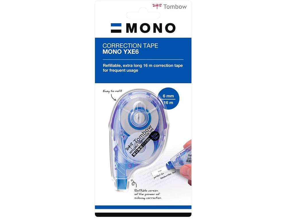 RECHARGE DE CORRECTION TOMBOW 6MMX 16M POUR CT-YXE4