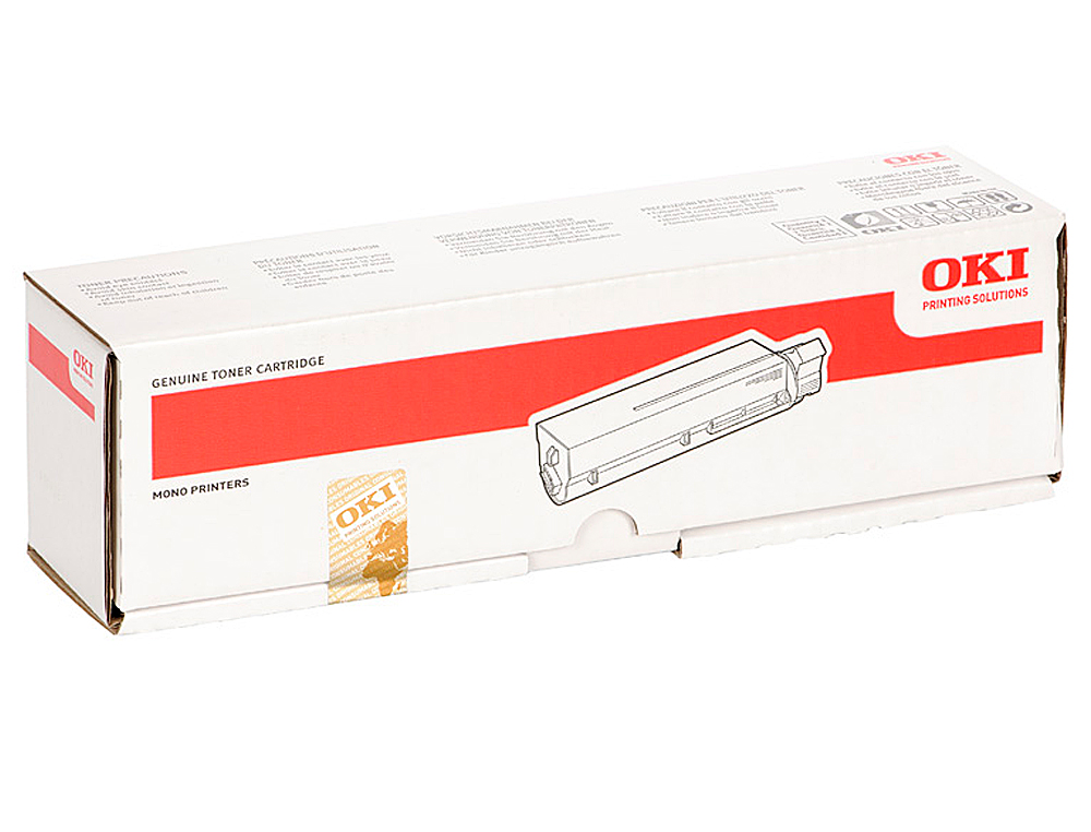 TONER LASER OKI 44574702 POUR B411/B431/MB471/MB491/B412/ /B512/B562/MB472/MB562 POUR C OULEUR NOIR 3000P