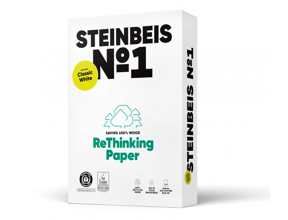 PAPIER STEINBEIS RECYCLE MULTIFONCTION N  1 - 80 GR A4