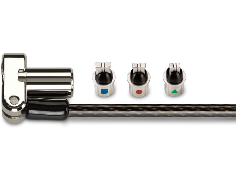 CABLE DE S CURIT KENSINGTON UNIVERSEL 3 EN 1 SYSTEME DE VERROUILLAGE CL DE 5MM