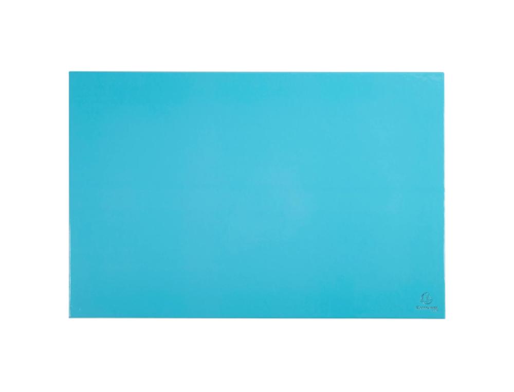 SOUS-MAIN EXACOMPTA EN CARTON FORMAT 585X385MM AQUAREL      COLORIS BLEU PASTEL