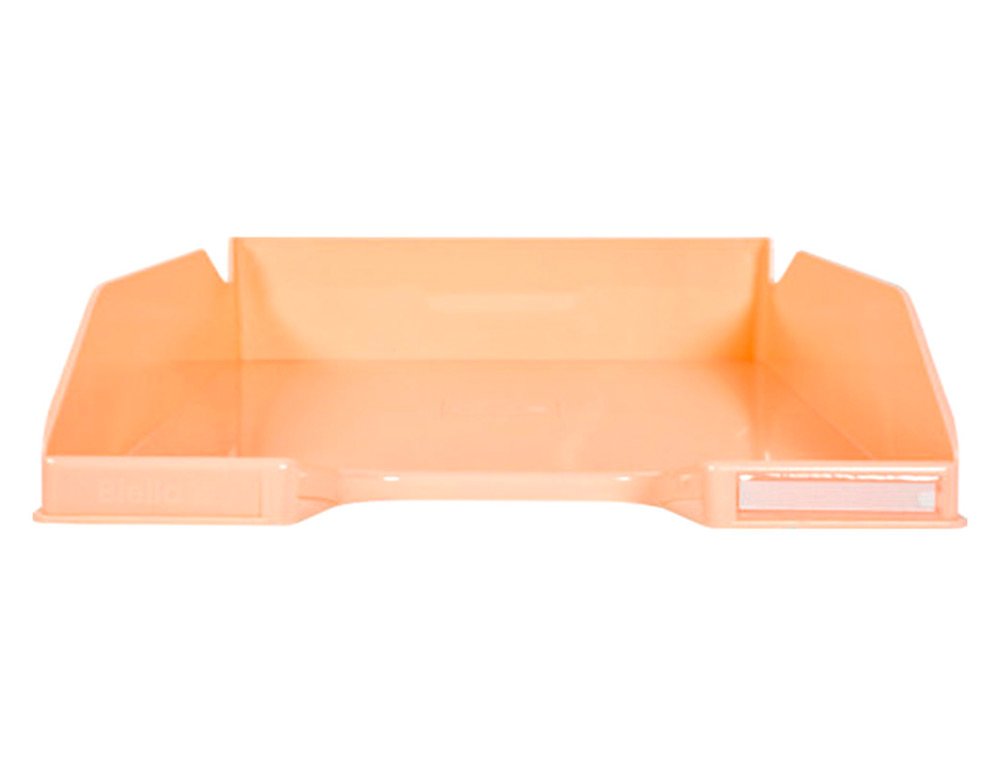 CORBEILLE A COURRIER EXACOMPTA COMBO MIDI POUR DOCUMENTS A4 PASTEL CORAIL GLOSSY