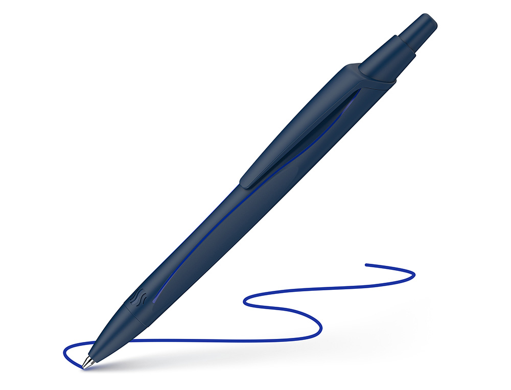 STYLO A BILLE SCHNEIDER RECO BLEU RECHARGE ECO 725M        ECRITURE BLEU