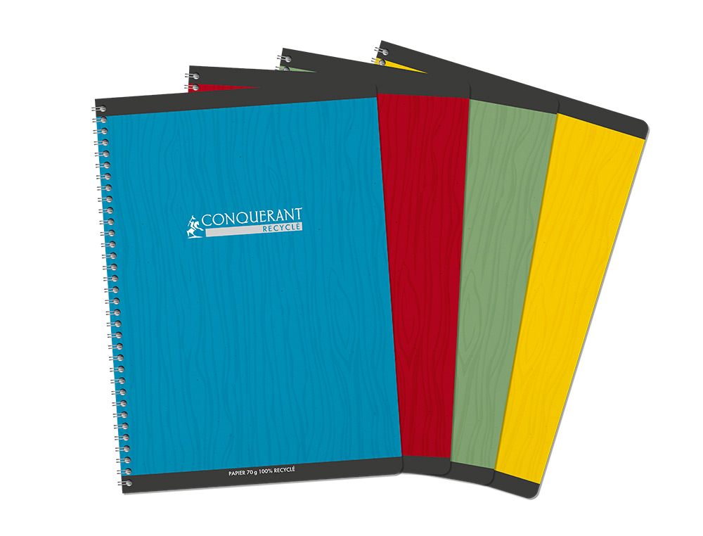 CAHIER CONQUERANT 7 INTEGRALE 170X220 180P 70G Q5/5 RECYCLE