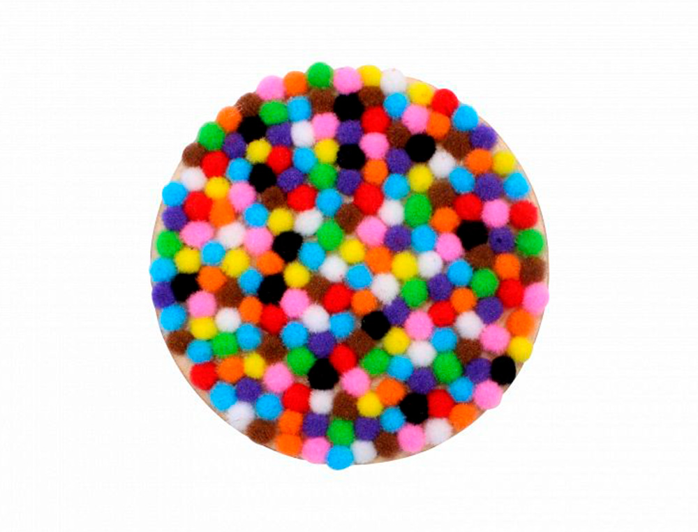 PACK MINI POMPONS SODERTEX COLORES - 1 CM - 1000 PCS - 10 COLORIS ASSORTIS
