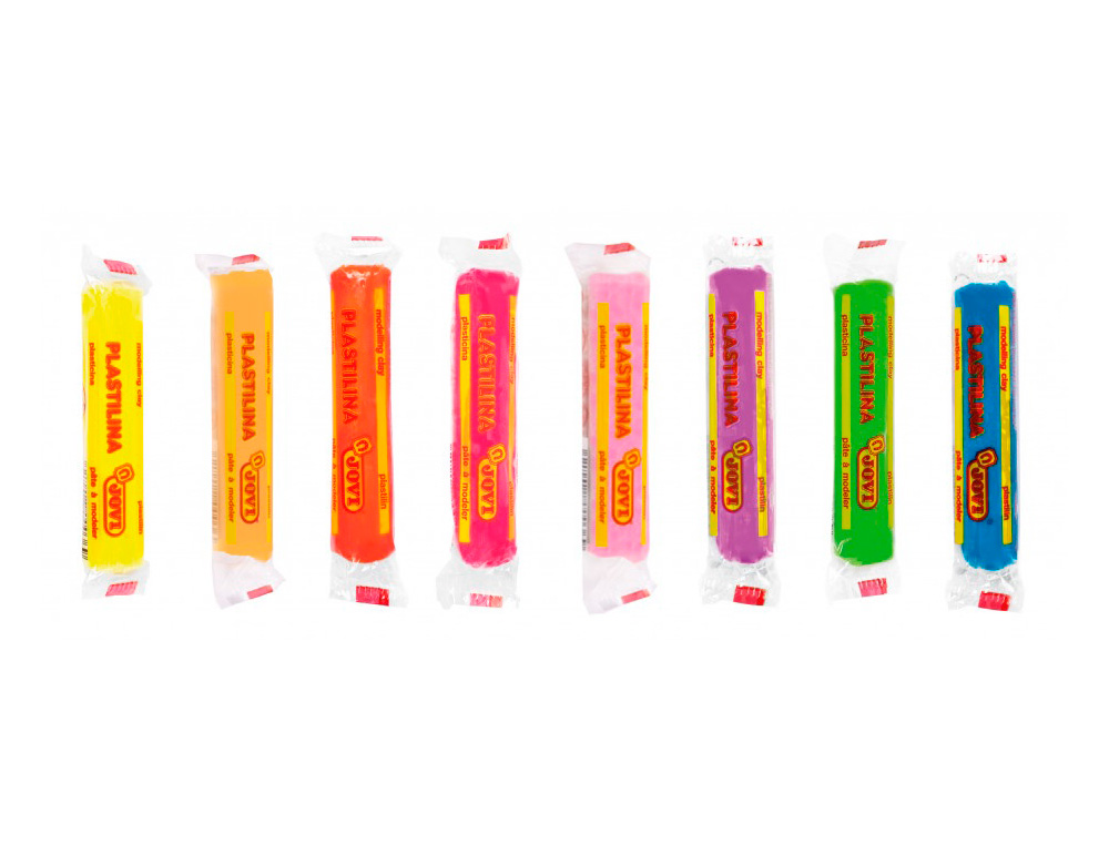 PATE A MODELER JOVI VEGETALE COULEUR NEON PACK DE 30