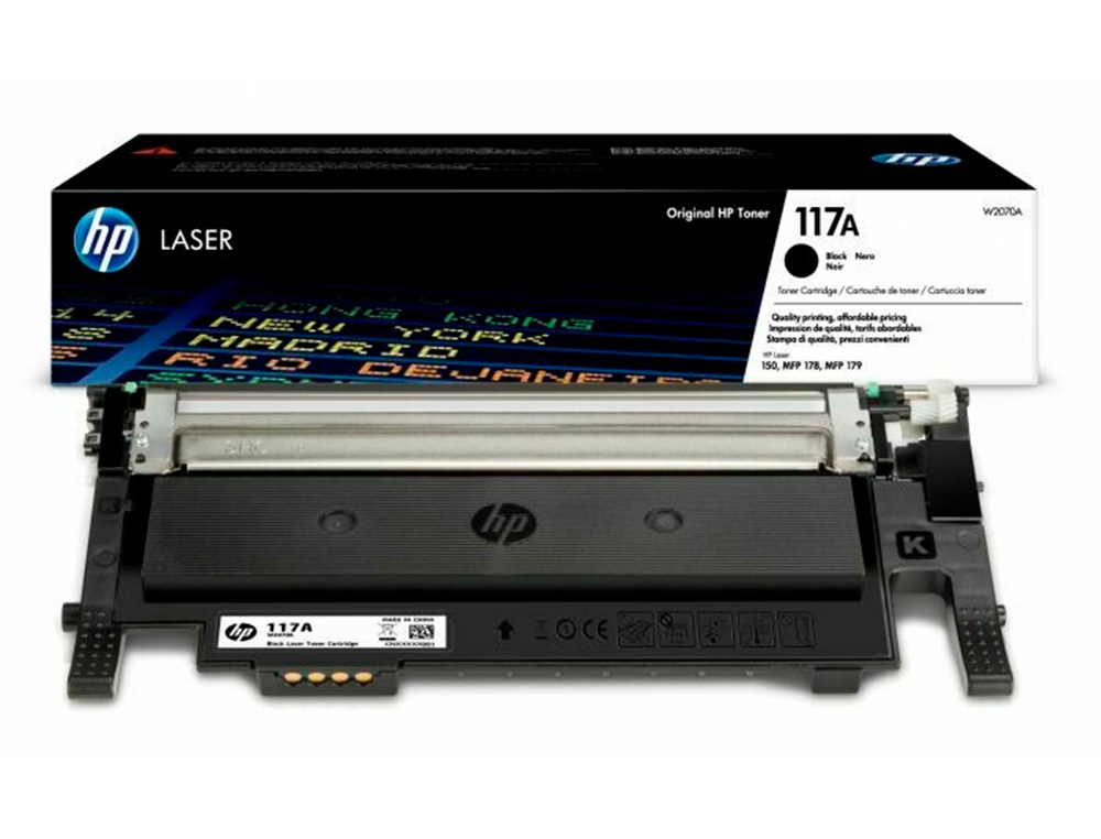 CARTOUCHE D'ENCRE HP COLOR LASERJET HP 117A NOIR