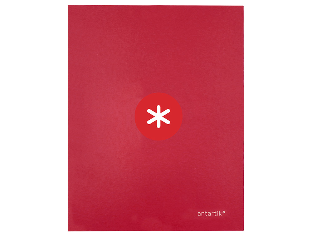 CLASSEUR ANTARTIK 4 ANNEAUX END 40MM A4+ CARTON REMBORDE COLORIS FRAMBOISE