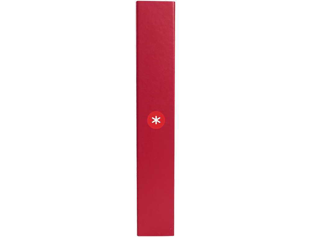 CLASSEUR ANTARTIK 4 ANNEAUX END 40MM A4+ CARTON REMBORDE COLORIS FRAMBOISE