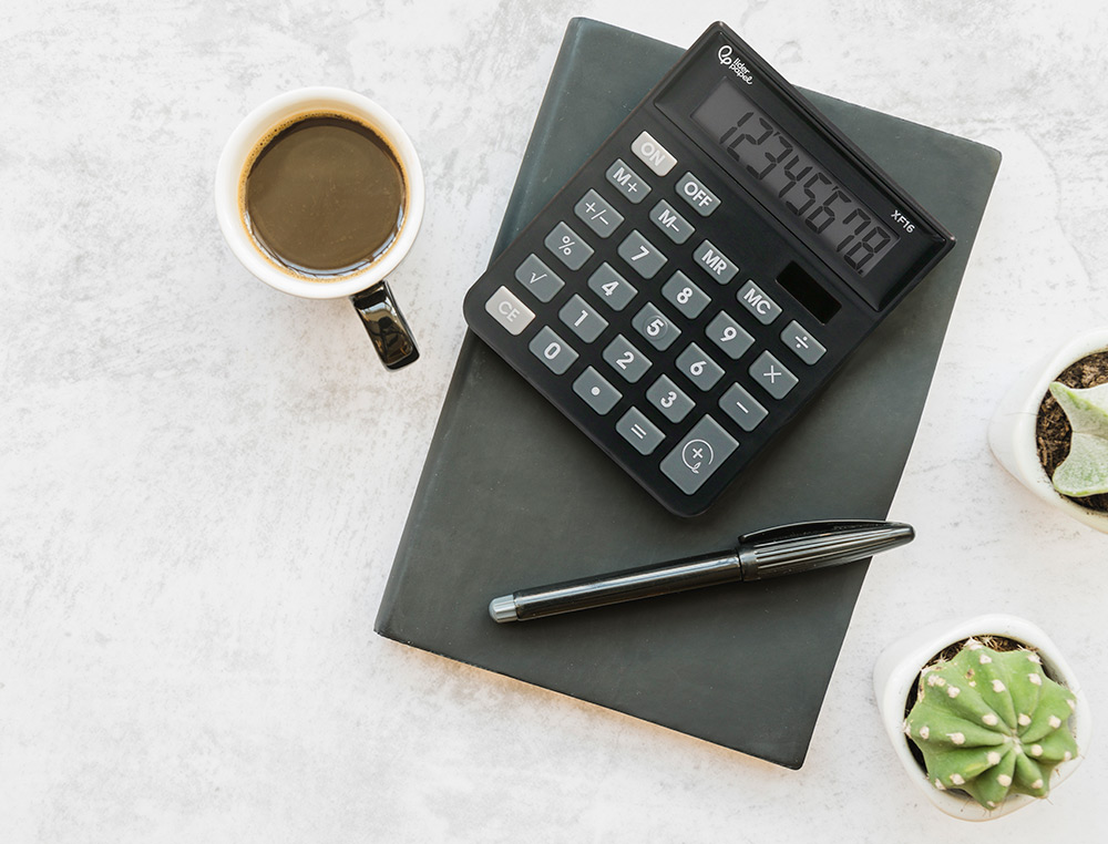 CALCULATRICE DE BUREAU LIDERPAPEL XF16 8 CHIFFRES SOLAIRE ET PILES 127X105X24 MM COLORIS NOIR