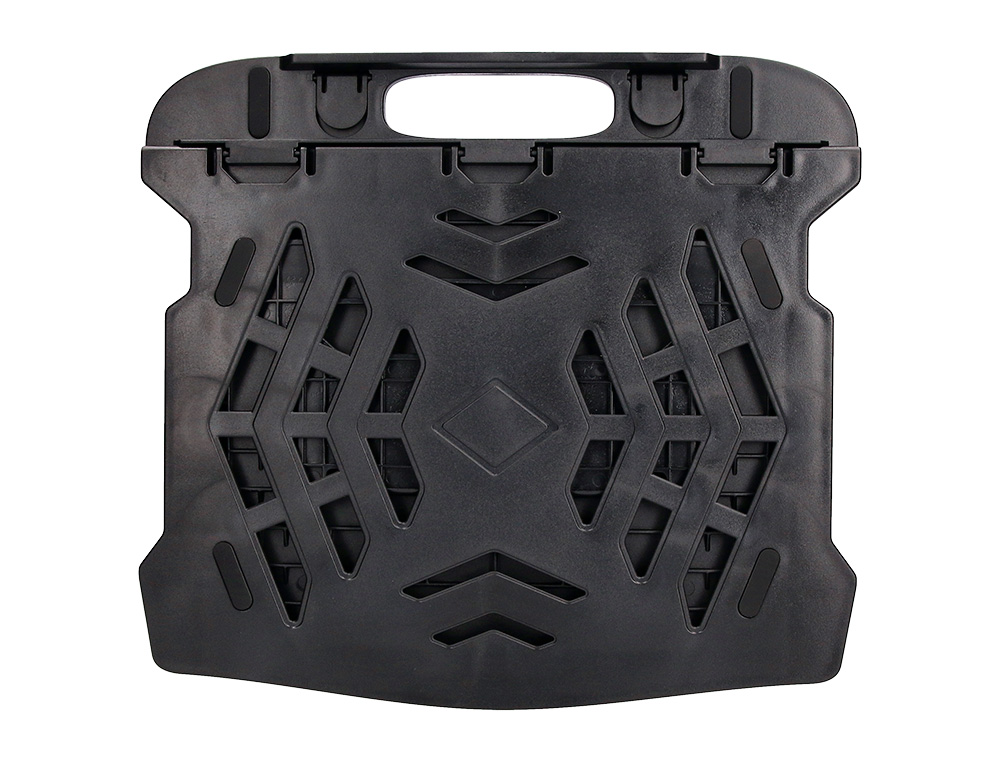 SUPPORT Q-CONNECT ORDINATEUR PORTABLE 7 REGLAGES EN HAUTEUR COLORIS NOIR