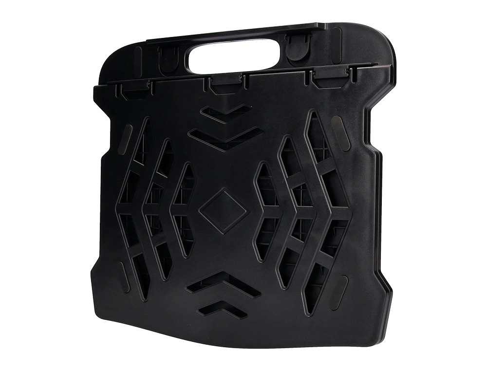 SUPPORT Q-CONNECT ORDINATEUR PORTABLE 7 REGLAGES EN HAUTEUR COLORIS NOIR