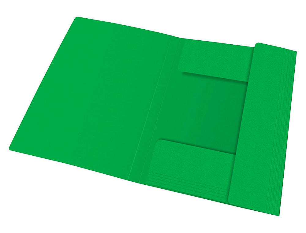 CHEMISE ELASTIQUE 3 RABATS OXFORD EUROFOLIO+ A4 VERT