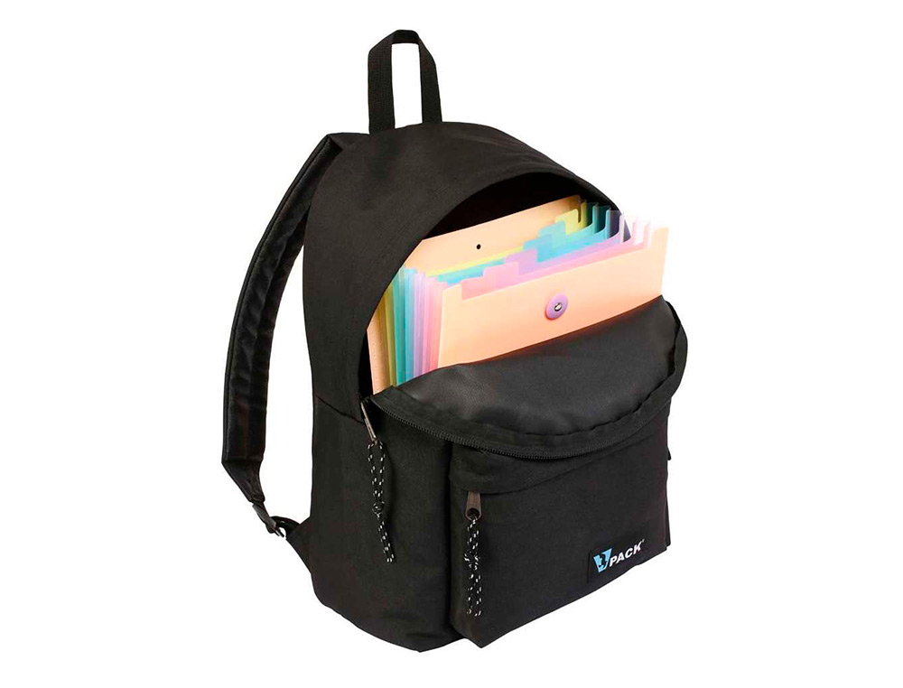 TRIEUR VIQUEL RAINBOW PASTEL POUR SAC A DOS 6              COMPARTIMENTS POLYPROPYLENE   A4 25X33X3,5CM