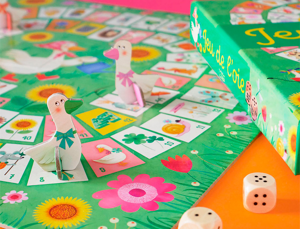 JEU DE SOCIETE EDITION LITO JEU DE L'OIE DES 4 ANS