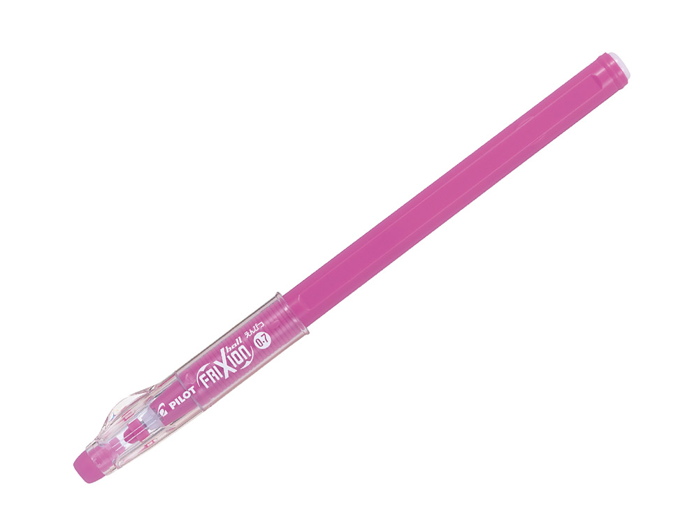 FRIXION BALL STICK ROLLER ENCRE GEL ROSE 0.7 MM