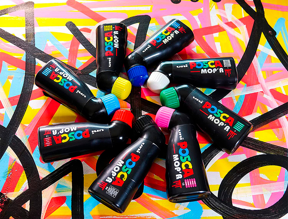 MARQUEUR POSCA PEINTURE POINTE RONDE COLORIS NOIR