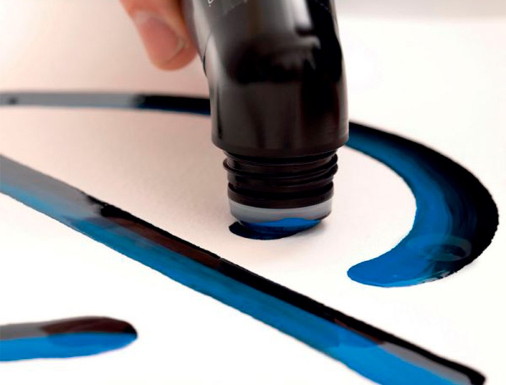 MARQUEUR POSCA PEINTURE POINTE RONDE COLORIS BLEU     FONCE
