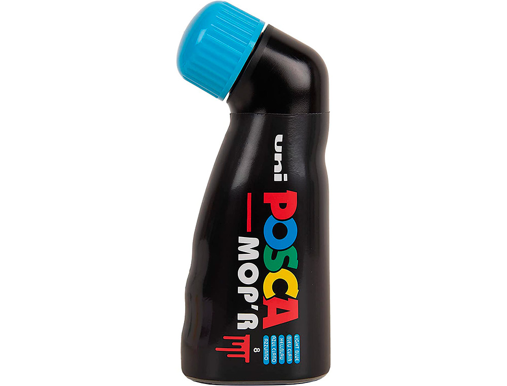 MARQUEUR POSCA PEINTURE POINTE RONDE COLORIS BLEU     CLAIR