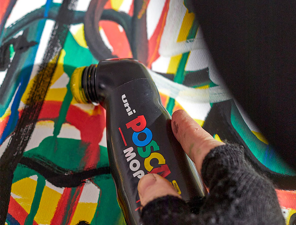 MARQUEUR POSCA PEINTURE POINTE RONDE COLORIS VERT     FONCE