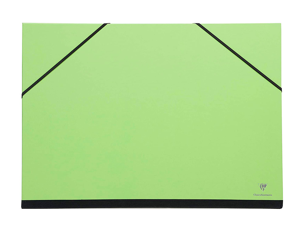PORTE-DOCUMENTS CLAIREFONTAINE ASSORTIS       26X33CM