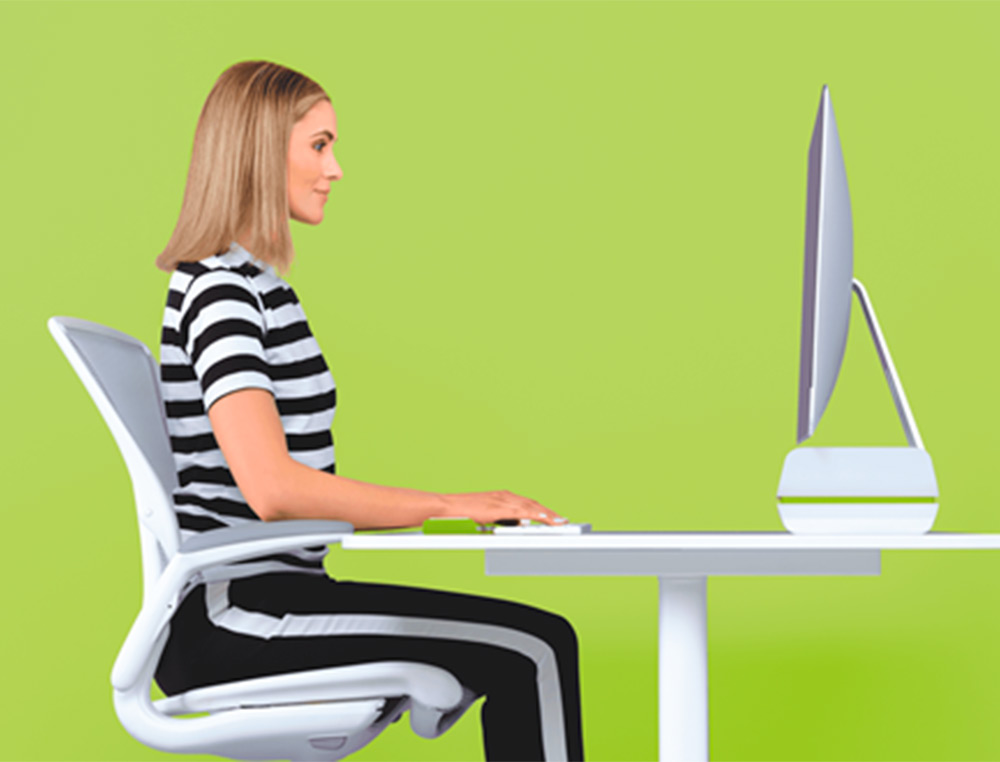SUPPORT POUR ECRAN LEITZ WOW ERGONOMIQUE 2 POSITIONS GRIS FONCE