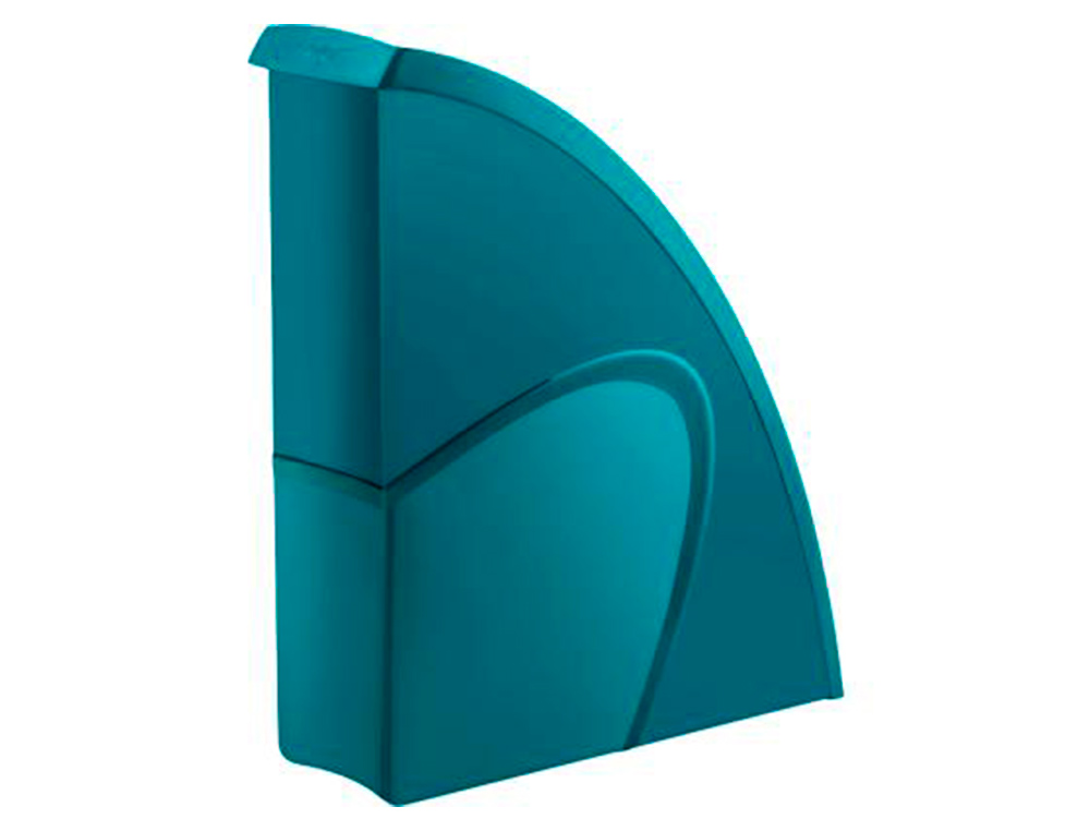 PORTE-REVUES CEP RIVIERA POLYSTYRENE CAPACITE 700F 270X310X85 MM COLORIS ESMERAUDE